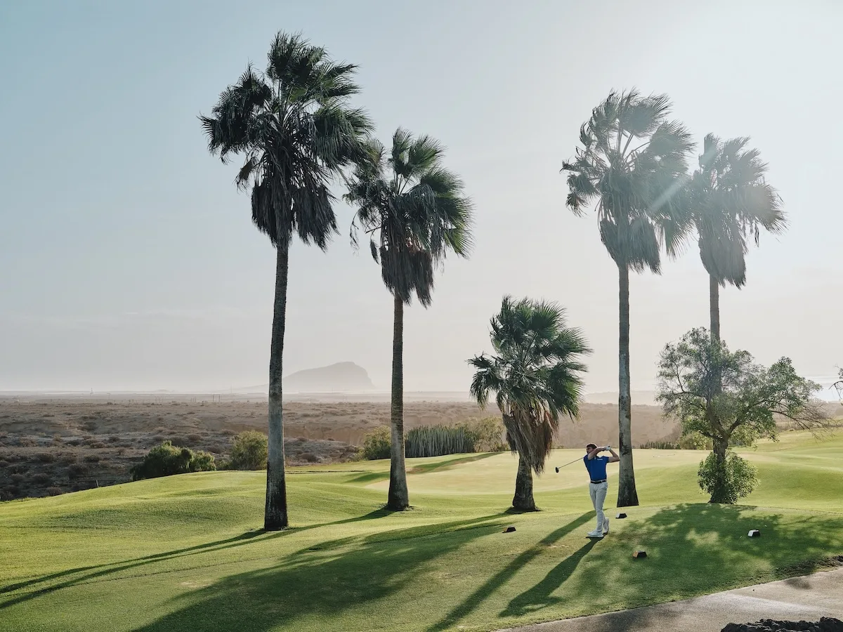 Golf del Sur, volcanic landscape
