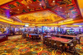 The vibrant interior of the Sun City Casino, featuring gaming tables and slot machines, highlighting one of the entertainment options for guests at the 2025 International Pairs World Final.